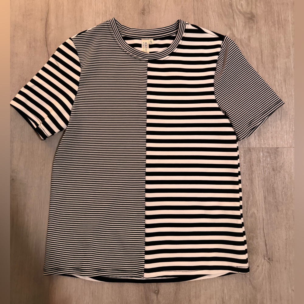 Black and white top